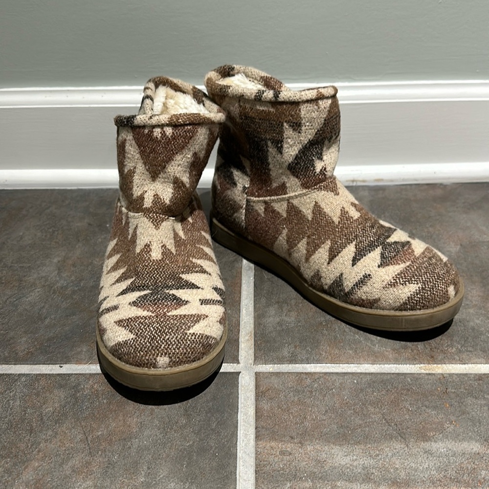 Aztec Ankle Booties
